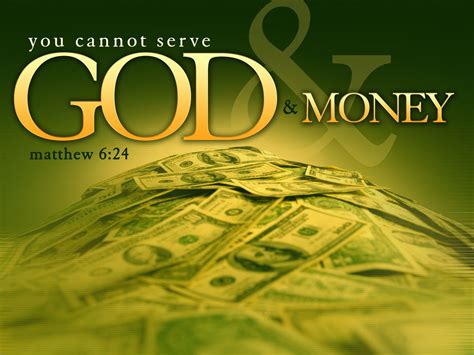 Who is the money god in Christianity?
