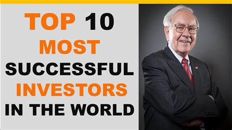 Who is the most popular investor?
