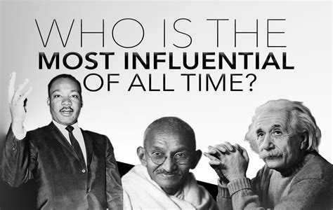 Who is the number one most influential person?