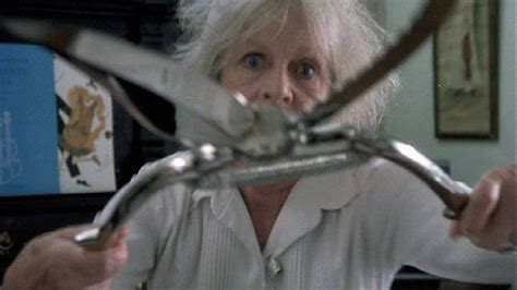 Who is the old lady in The Exorcist 3?