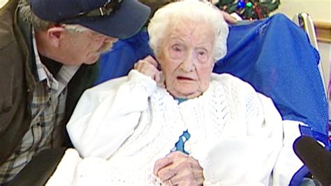 Who is the oldest person in Canada?