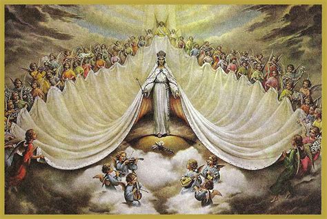 Who is the queen of all angels?