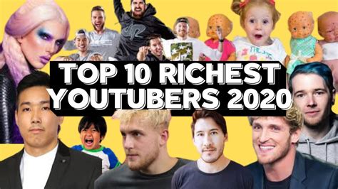 Who is the richest YouTube influencer?