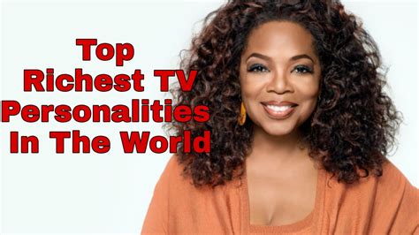 Who is the richest female TV personality?