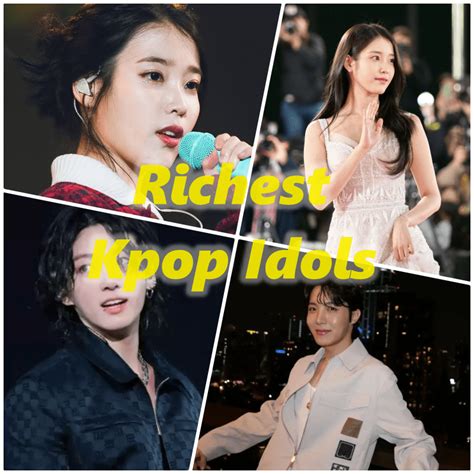 Who is the richest idol in K-pop 2023?