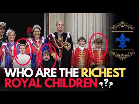 Who is the richest royal child?