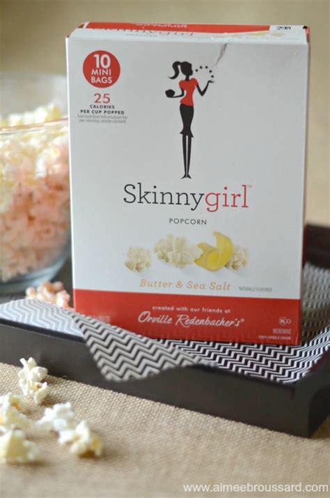 Who makes Skinny Girl popcorn?