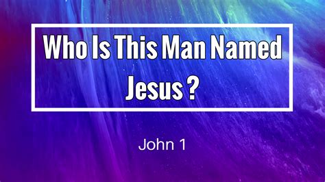 Who named Jesus?