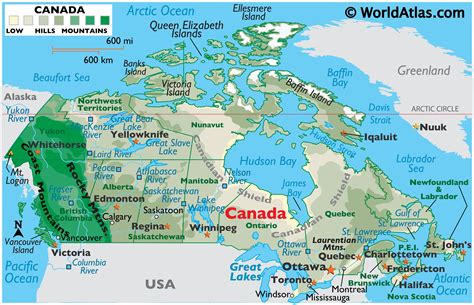 Who named the land as Canada?