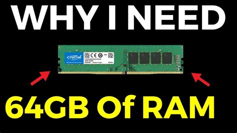 Who needs 64GB RAM?