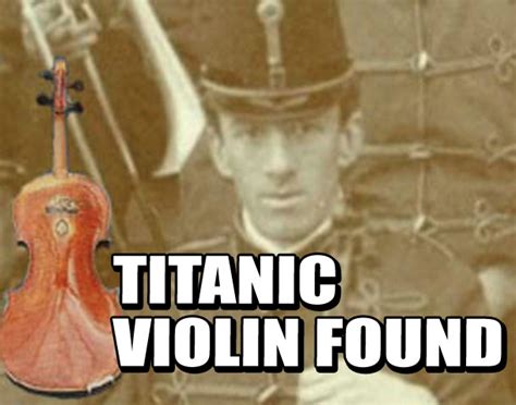 Who owns the Titanic violin?