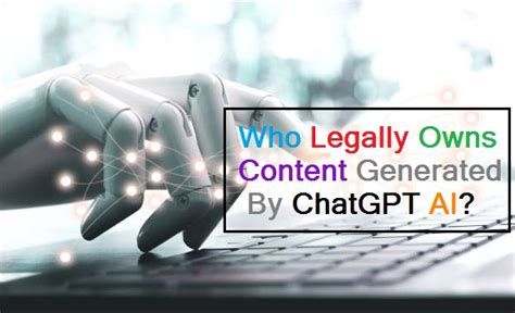 Who owns the copyright for ChatGPT content?