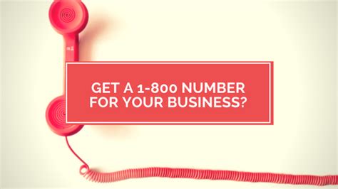 Who pays for 1-800 numbers?