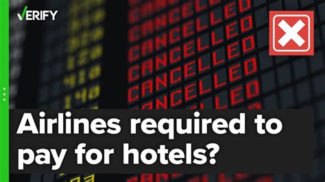 Who pays for hotel when flight is Cancelled?