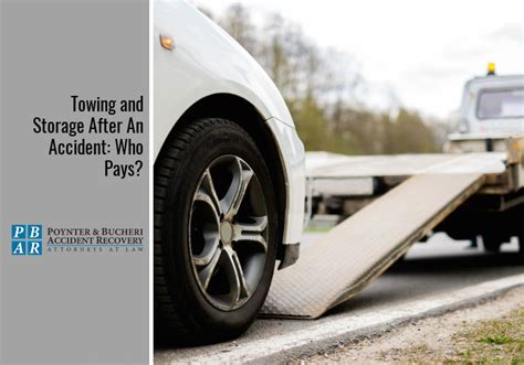 Who pays for towing and storage after an accident in Texas?