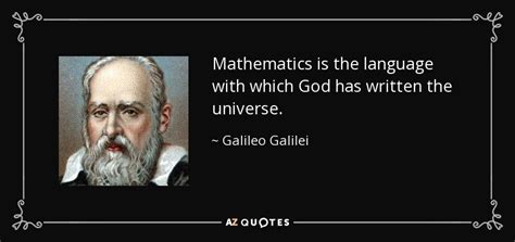 Who said that God is a mathematician?