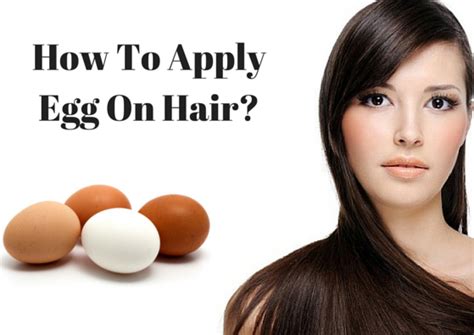 Who should not apply egg on hair?