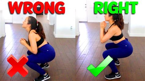 Who should not do squats?