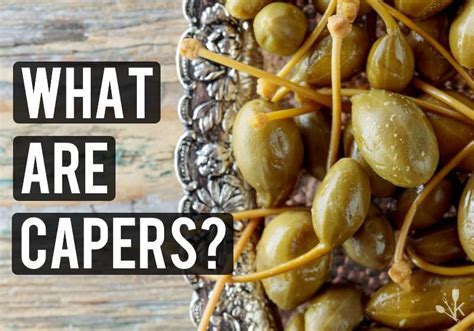 Who should not eat capers?