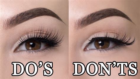 Who should not get lashes?