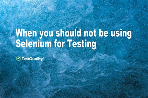 Who should not use selenium?