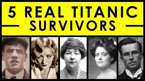Who survived Titanic in real life?