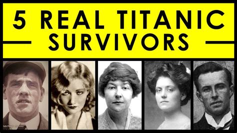 Who survived the Titanic in real life?