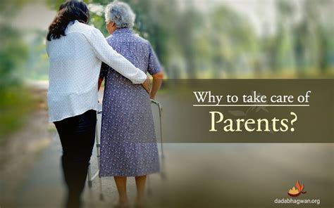 Who takes more care of parents?