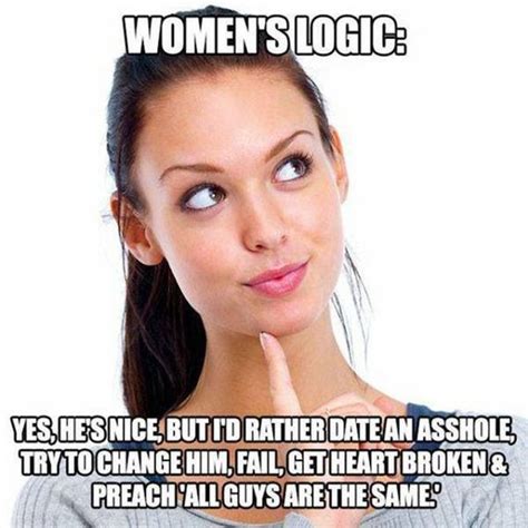 Who thinks more logically male or female?