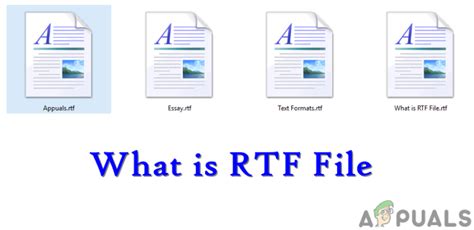 Who uses RTF?