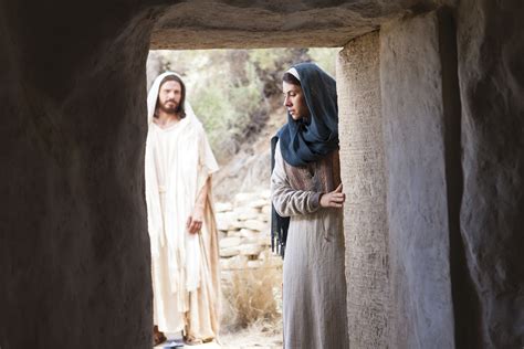 Who visited Jesus tomb?