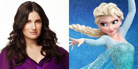 Who voiced Elsa as a 12 year old?