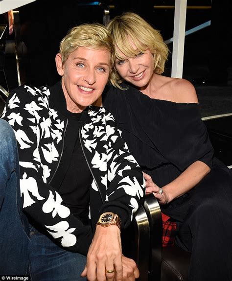 Who was Ellen DeGeneres second wife?