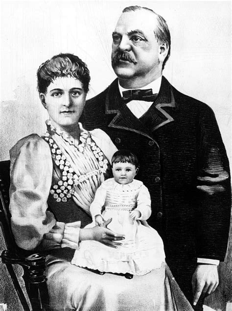 Who was Grover Cleveland's wife?
