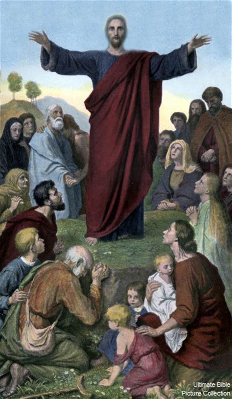 Who was Jesus sermon in Matthew 5 directed to?