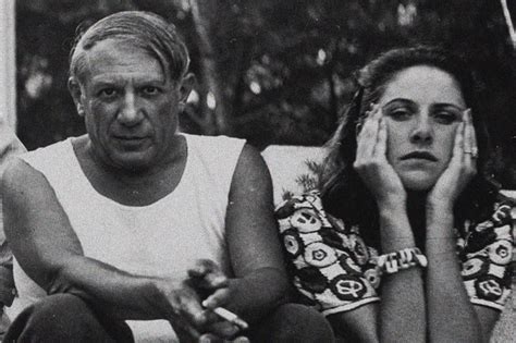 Who was Picasso married to when he died?