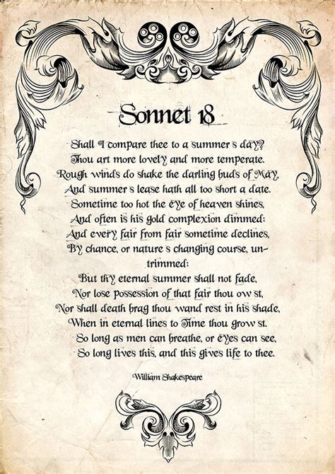 Who was Sonnet 18 written for?