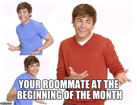 Who was Zac Efron's roommate?