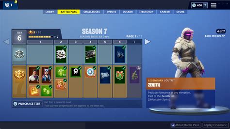 Who was the Tier 100 in Season 7?