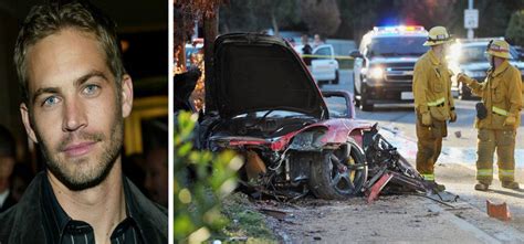 Who was the actor who died in the car crash?