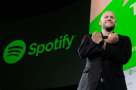 Who was the first CEO of Spotify?