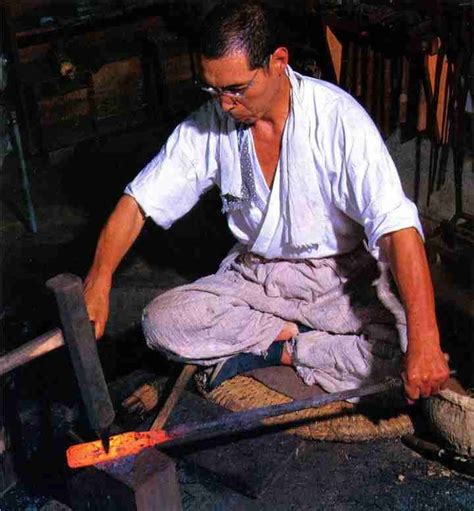 Who was the first Japanese swordsmith?