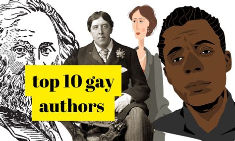 Who was the first gay author?