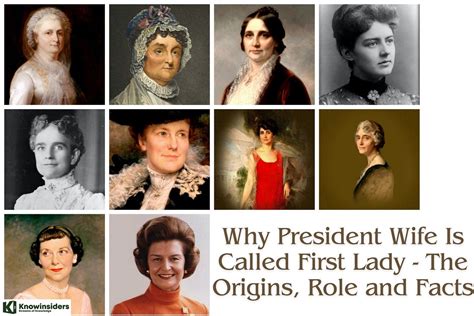 Who was the first president's wife to be called first lady?