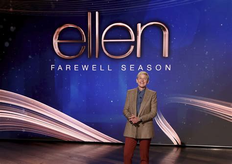Who was the last person on the Ellen show?