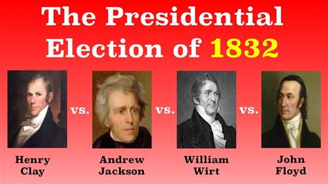 Who was the president in 1832?
