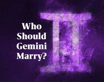 Who will a Gemini marry?