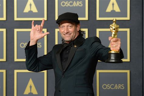 Who won an Oscar for being deaf?
