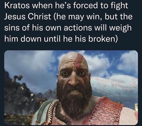 Who would win Kratos or Jesus?