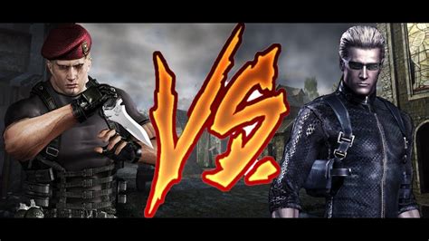 Who would win Wesker vs Krauser?